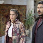 Two Halef characters face one another in an outdoor scene from Episode 21.